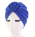 Women Turban African Pattern Knot Headwrap Beanie Pre-Tied Bonnet Chemo Cap Hair Loss Hat Turban