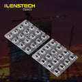 Ilenstech 16 Leds 50mm Square Led Lens for Parking Area Light /bating Distribution Lenses Optics