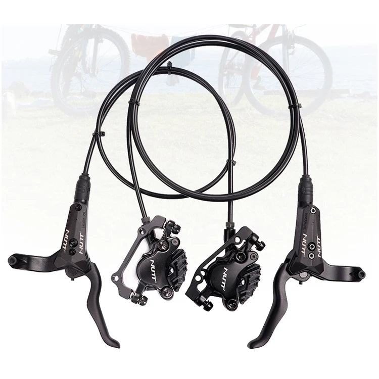 NUTT 2 Piston Disc Brake for MTB Road Bike Hydraulic Bicycle Parts Kit with High Performance Brake Components