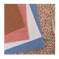 220gsm French Woven Linen Fabric Enzyme Stone Washed Breathable Striped Car Bag Bedding Home Textile Cushion Skirts Natural