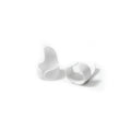 BEN YEDD White Plastic Finger Caps Sewing Thimble Finger Covers Plastic Polishing Thimbe Anti Wear