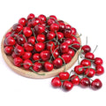 Realistic Simulated Faux Artificial Cherry Fruits Vegetables Food Models Home Christmas Desk Table Decor Photography Photo