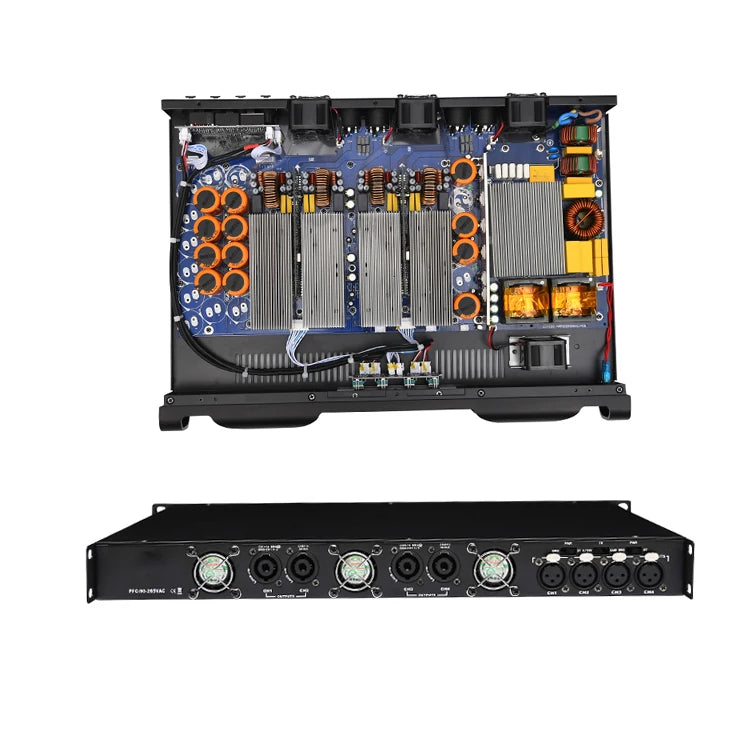 Class D Four 4 Channel 600w 700w 800w Professional Pro Audio Class d Digit Power Amplifi Profession for Speakers