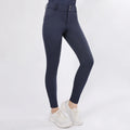 Women Nylon Compressed Horse Riding Breeches Custom Logo Equestrian Pants Jodhpurs Silicone Grips Leggings
