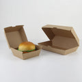 Custom logo Printed Paper Fast Food to Go Takeout Hamburger Containers French Fries Fried Chicken Pizza Burger Boxes with logo