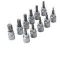 TOOLJOY  Cr-v Hex Bit Drive Socket  Sleeve Tool 1/2" 3/8" Square Drive for Repair  and Industrial Use