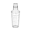 Hotsale PS Plastic 500ml 700ml Ice Shaker Cup Drink Mixer Shaker Bottle Boba Shaker for Sale