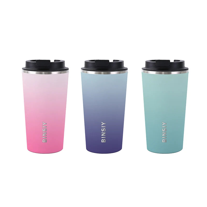 304 Stainless Steel Eco-Friendly Leak-Proof Travel Thermal Vacuum Flask Insulated 350ml Coffee Mug Milk Tea Water Bottle 6 Hours