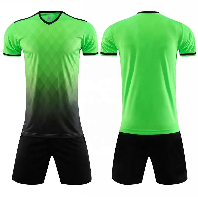 Custom Made Sublimation Club Logo Soccer Jersey Plain Blank Training Wear OEM Custom Made Soccer Uniform