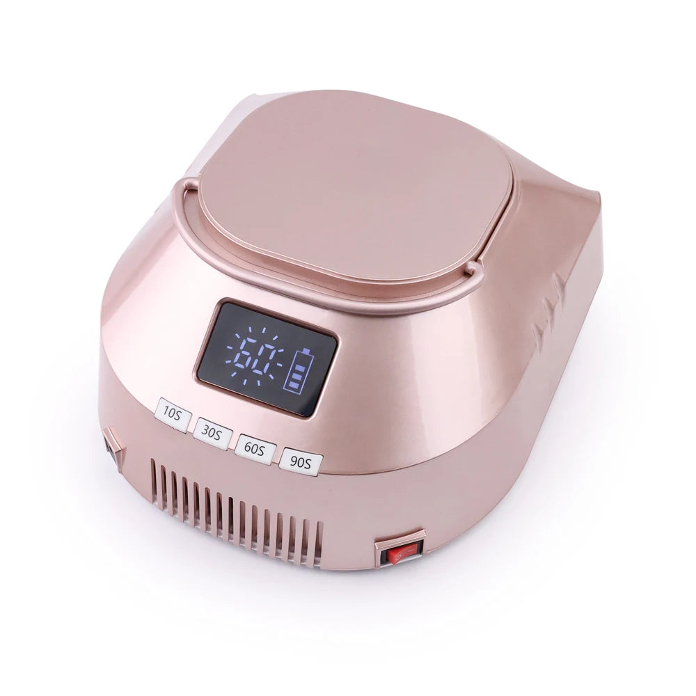 Professional High Power 86W Wireless Rechargeable UV Led Nail Lamp Cordless Mirror-finish LEDs Nail Dryer