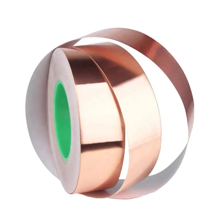 Foil Tape for Snail High Conductive Adhesive Double-side Copper Double Sided 5mm No Printing Warning 100 Rolls Cooper Foil 20m