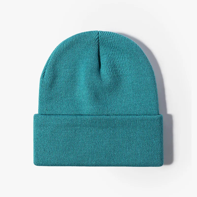 Factory Custom Embroidered Logo Beanie Hats Knitted Hight Quality 100%Acrylic Woven Fisherman Beanies Brimless Hat