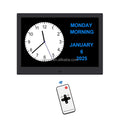 10.1 Inch ABS Digital Prayer Calendar Clock Reminder Day Alarm Modern Style OEM Islam Athan Azan Clock for Dementia Bedroom Use