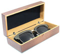 2025 New Custom Logo Wooden Bamboo Cases for Sunglasses Eyewear Accessories Made of Wood