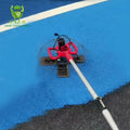 EPDM Hand Heating Troweling Machine Electric Running Track Trowel Machine for Playground Runway