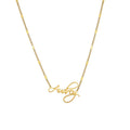 New 2021 Custom Minimalist Necklace Jewelry Personalised Dainty Necklace Stainless Steel Letter Necklace