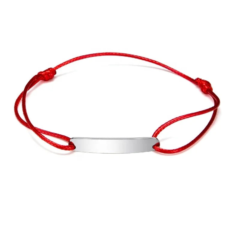 Wholesale Men's and Women's Red String Bracelet Hand-woven Lucky Bracelet Lovers Friends Gift Rope