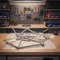 Vintage Bike Frame High Light Titanium Road Bike Frame