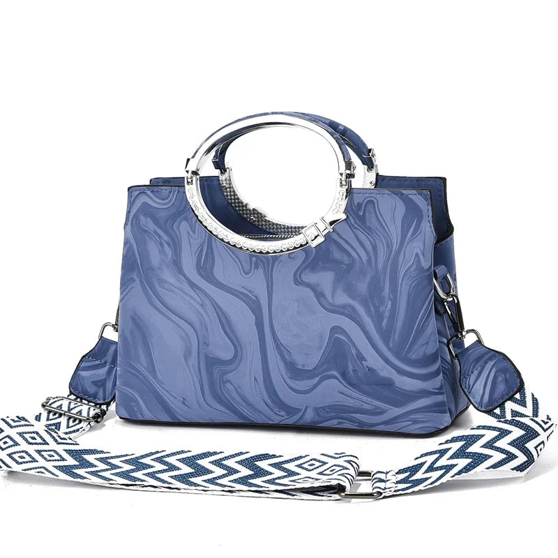 2025 Representing the Multi Color Series of Summer with Wide Shoulder Straps and Large Capacity Women's Bag