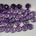 Wholesale 8mm 9mm Loose Round Shape Cut Brazil Natural Amethyst Stone