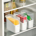 Airtight Square PP Foldable Portable Leakproof Keeps Cheese Fresh Slice Storage 1-Layer Organizer Cheese Box Container for