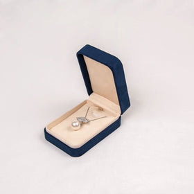 Wholesale Luxury Velvet Necklace & Jewelry Boxes Custom Logo Eco-friendly Travel Packaging with OEM Service