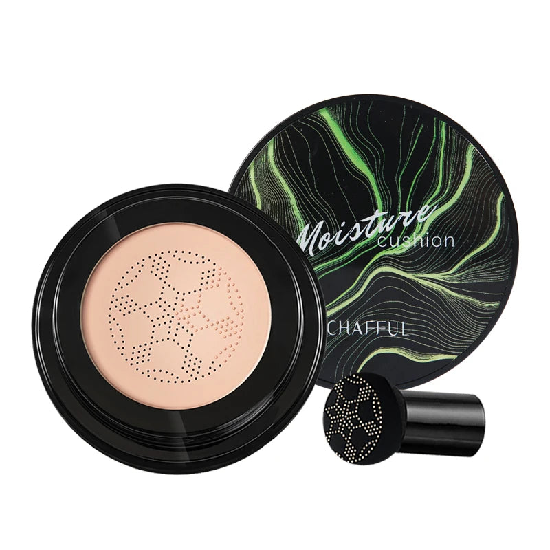 Chafful Mushroom Head Makeup Air Cushion Moisturizing Foundation Brightening Makeup CC Cream Air-permeable Natural Female