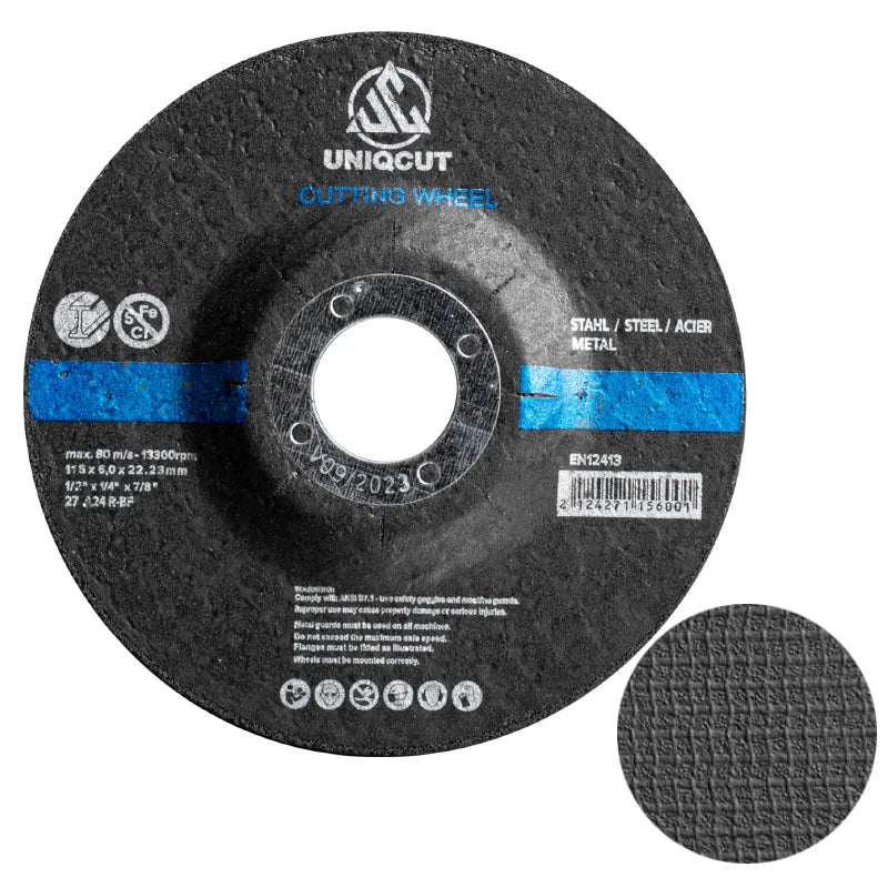 115X6X22.2mm Super Muela Abrasiva Para Metal 4.5" Grinding Disc