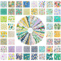 100pcs/lot Eco-Friendly High-quality Quilting Fabric Squares Cloth Patchwork Bundles 10*10cm Pre-Cut Floral Print Cotton Hand