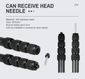 Lightweight Awning Tent Pole Plastic Steel Base Telescopic Pole Awning Removable Top Quality Carbon Fiber Telescopic Pole