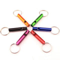 Emergency Aluminium Alloy Whistle Outdoor Survival Whistle for Camping Hiking and Outdoor