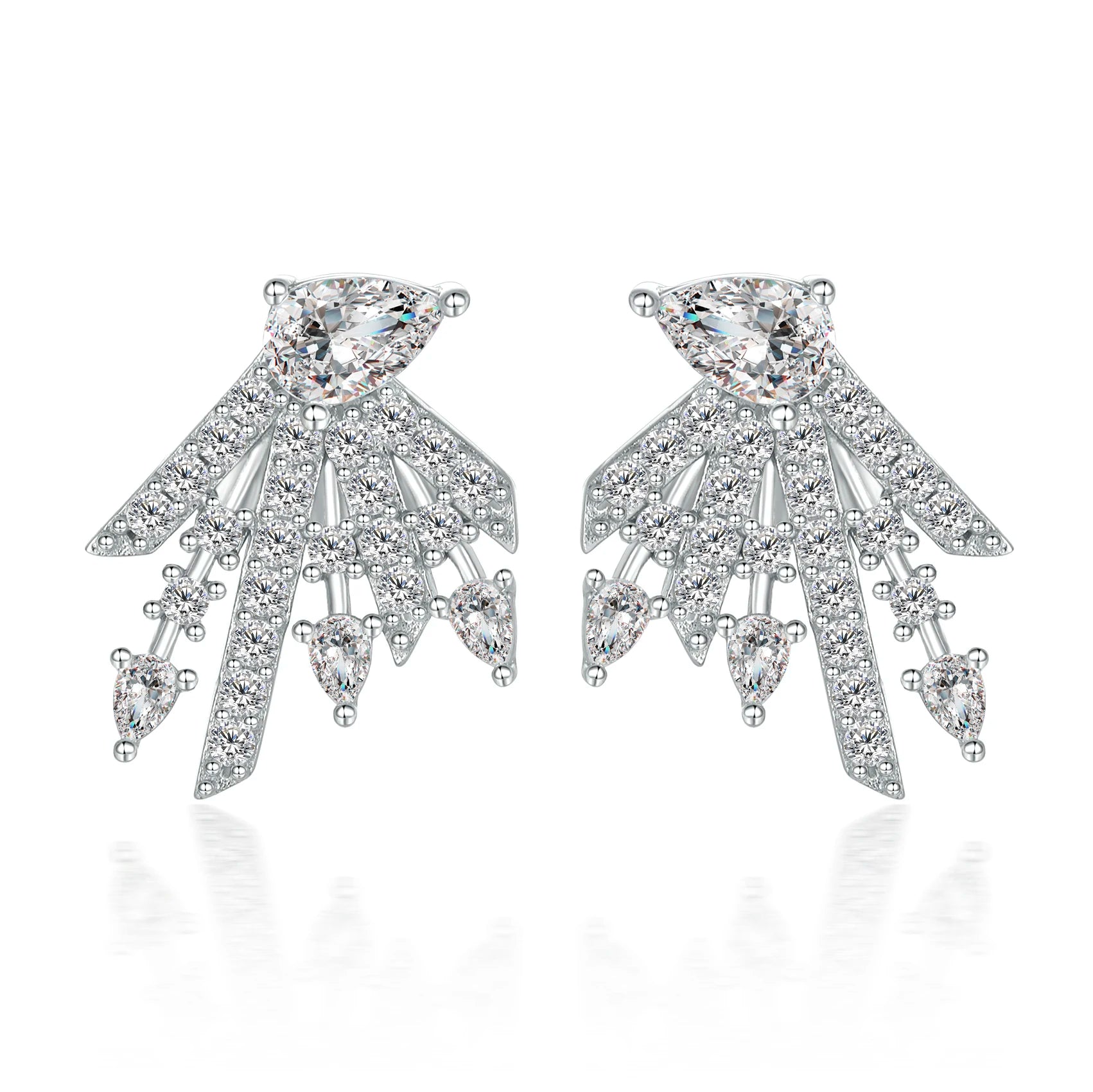 Hot Sale Women Fashion Stud Earrings S925 Silver Stud Earrings