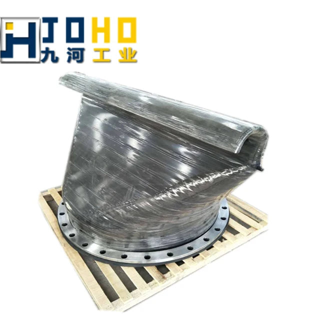 DN800 Flange Belled Flexible Rubber Check Valve XF-T Clamp Flexible Rubber Check Valve