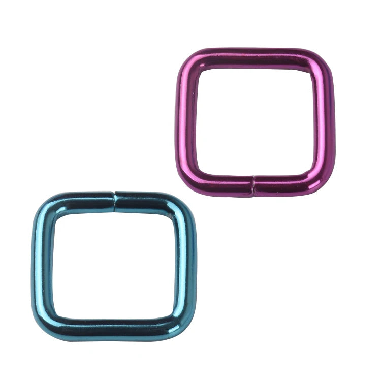 Wholesale Metal Square Ring Buckle Bag Ornament Adjustable Buckles for Sale