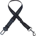 Nylon Strap Buckle 13 23 Inches Double Seatbelt Adjustable Eco-Friendly Safety Dog Harness Tether Leash Hook Clip Restraint Car