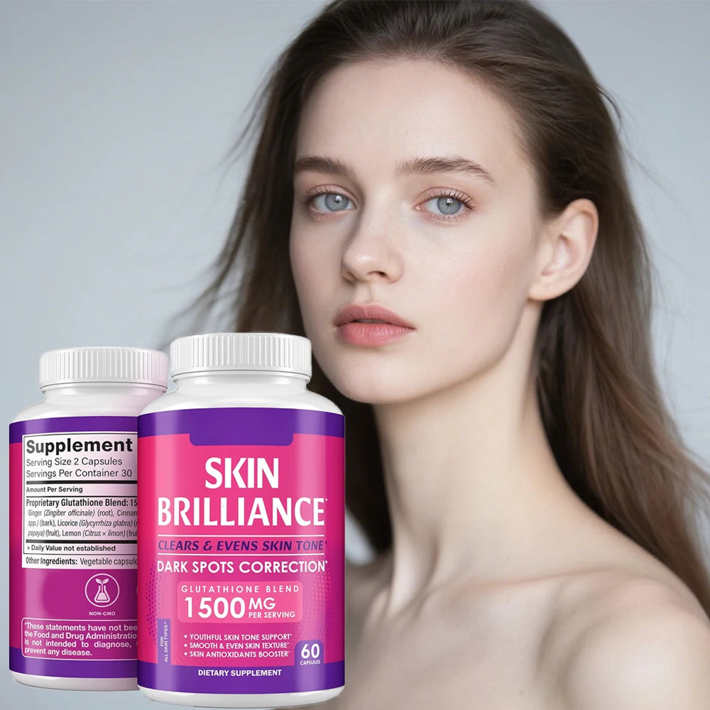 OEM/ODM Customizable L-Glutathione Granules-1500mcg Anti-Aging Skin Whitening Beauty Supplement-Skin Tone Enhancer