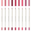 Hot Selling Cosmetics White Lip Liner Pencil Private Label Vegan Smooth Dark Brown Lipliner Pencil Waterproof Lip Liner Wood