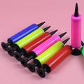 Party Decoration Mini Plastic Manual Balloon Air Pump Balloon Pumps Toys Party Supplies