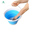 2026 Factory Direct Sales Foldable Mini Washing Machine 10kg With Drainer Basket