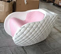 Modern Beauty Salon Commercial Equipment Set Furniture Customized Color Shampoo Chair Bowls Sink and Chairs for Hotel Use