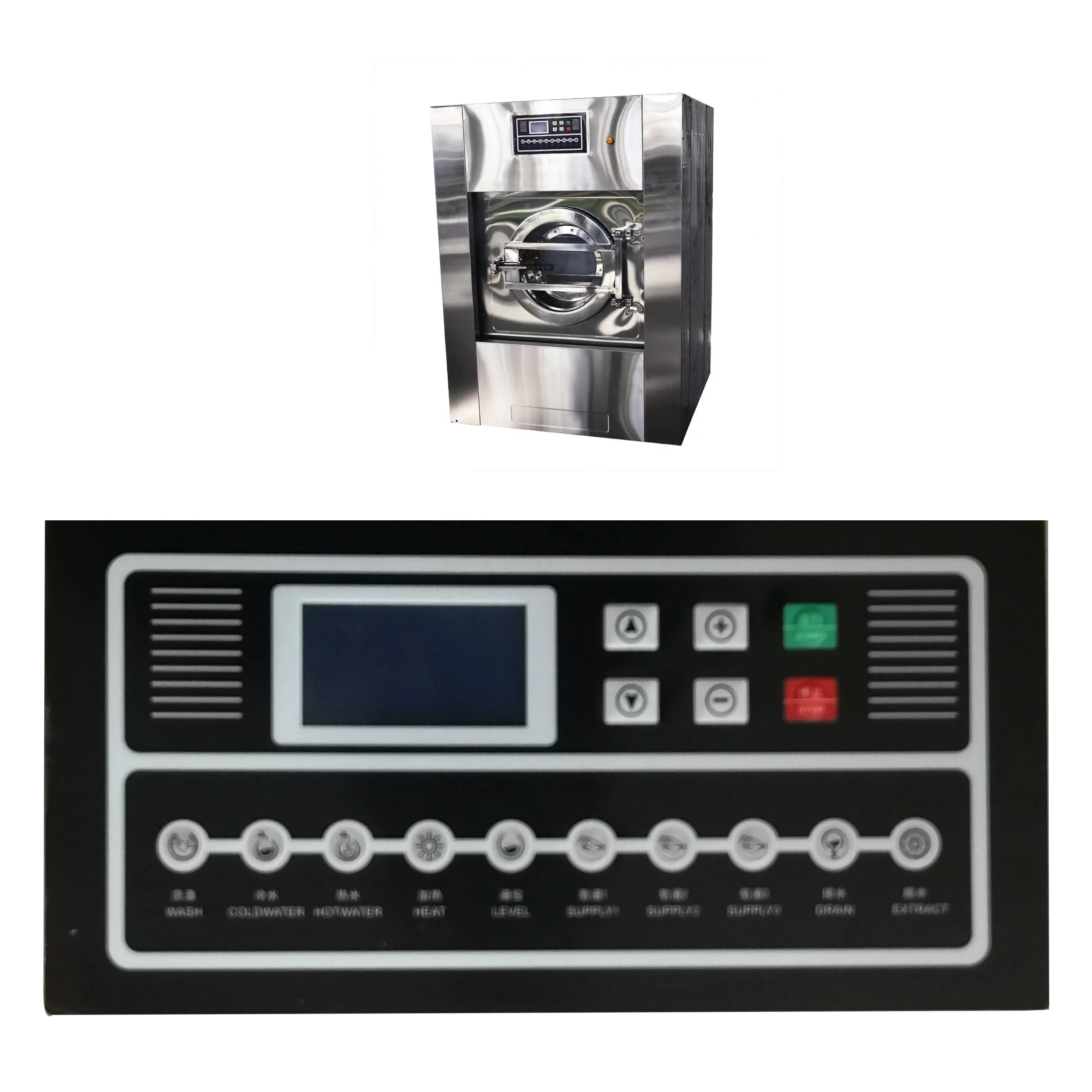 SX166000A Electric Button-Operated 220V Computer Controller for Fully Automatic Washing Machine Commercial & Hotel Use