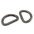 Nolvo World 35*20 mm 4 Color Spring Opened d Ring Belt Buckle Hardware Metal D-ring for Bags