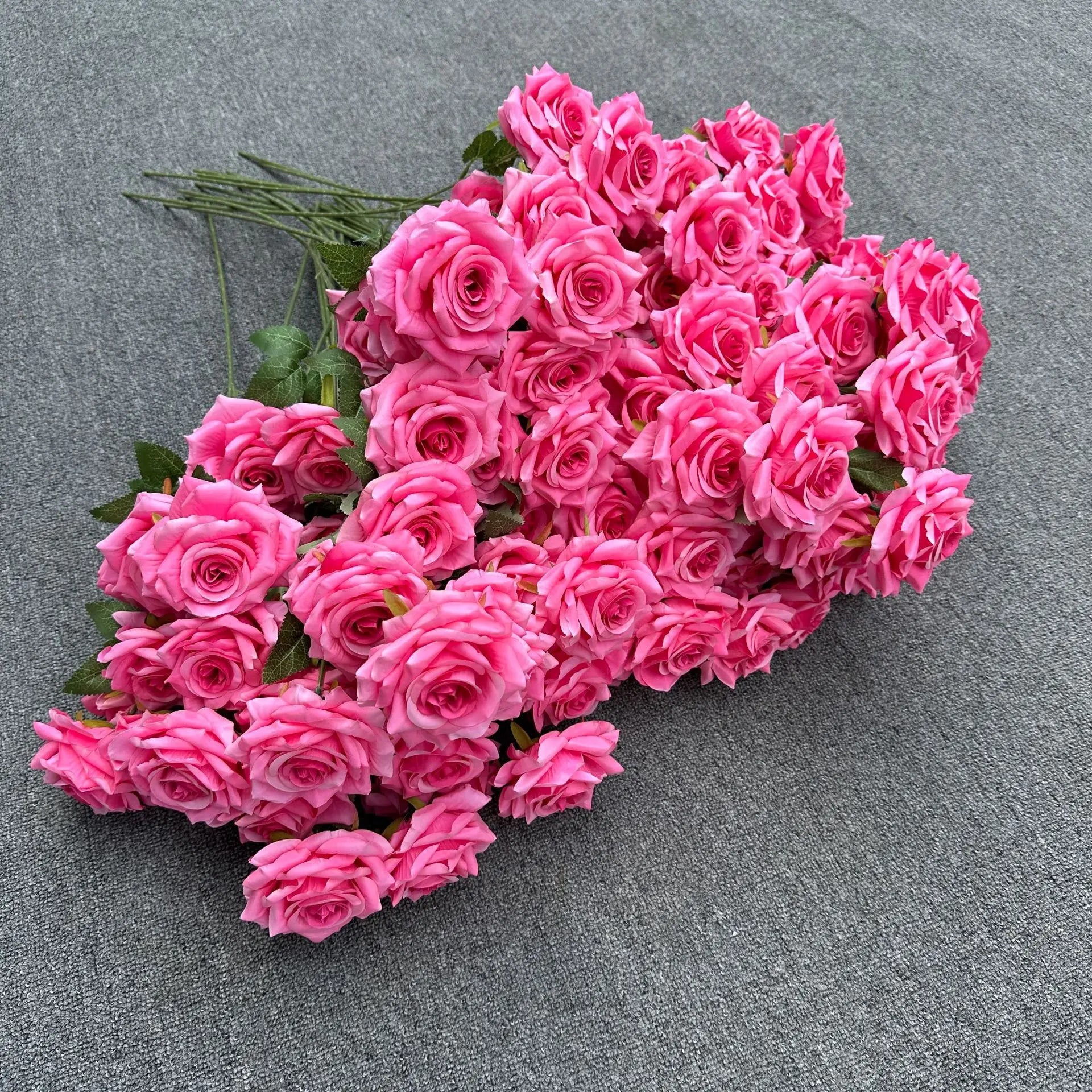 S0542 3 Heads Diamond Rose Wholesale Cheap Price Fake Floral Wedding Home Decoration Rose Faux Silk Flowers Artificial Roses