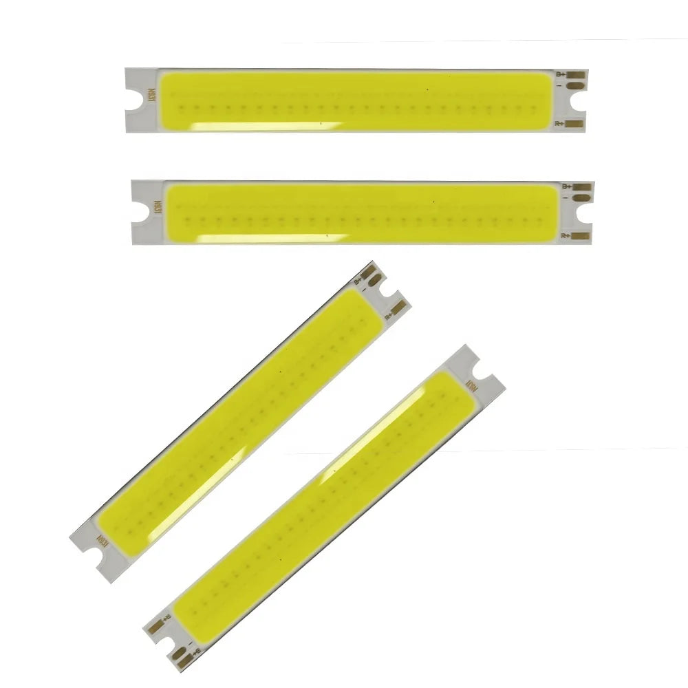 Custom Red Color 2700K 3000K 4000K 5000K 6000K 6500K 12V 24V 1W 3W 5W  COB LED Chip