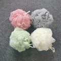 Factory Wholesale Bath Sponge Shower Sponge (60g/pcs) Mesh Shower Ball Mesh Bath and Shower Loofah Sponge