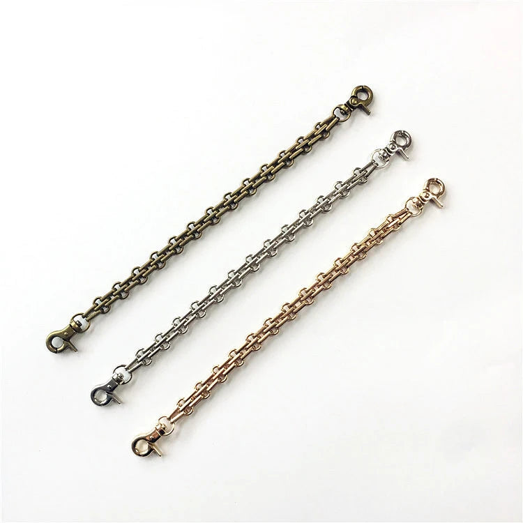 Deepeel RM073 25cm Women Purse Decoration Chains Handbag Hardware Accessories Swivel Snap Hook Bag Chain