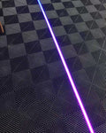 Rigid Modular Colorful Interlocking Garage Floor Tiles Industrial Plastic Garage Flooring Mats for Car Detailing Shop Workshop