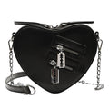 Wholesale Fashion Mini Women Handbags PU Leather Heart Shape Ladies Crossbody Shoulder Bags