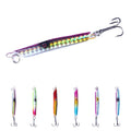 Wholesale LB028 6.7cm 13g Metal Jig Bait Sinking Lead Jigging Fishing Lures with 3D Eyes