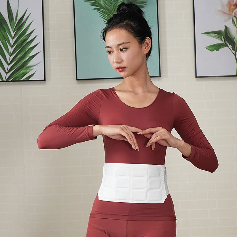 MEILAN OEM Disposable Air-Activated Back Pain Relief Body Warmer Adhesive Heat Patch Spunlace PP Non-woven Material Breathable